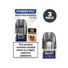 Load image into Gallery viewer, Freemax Rexa Series Pod Cartridge 2ml/3ml (3pcs/pack)