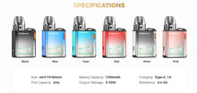 Load image into Gallery viewer, Freemax Rexa SQ Pod System 1300mAh 2ml (preorder)