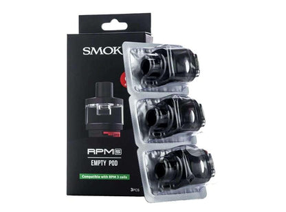 Smok RPM5 Empty Pod Cartidge for RPM5 Kit / RPM5 Pro Kit 6.5ml (3pcs/pack)-FrenzyFog