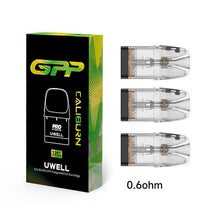 Load image into Gallery viewer, Uwell Upgraded Caliburn GPP Cartridge (3pcs/pack) (Preorder)