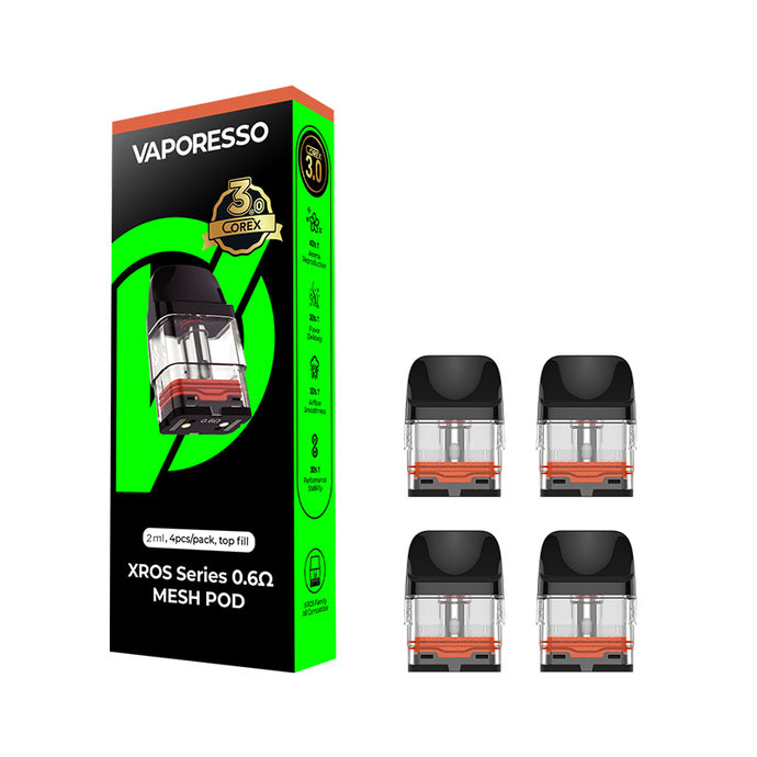 Vaporesso Xros Series Corex 3 Pod Cartridge (4pcs/pack)