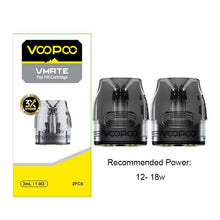 Load image into Gallery viewer, VOOPOO Vmate Top Filling Cartridge (2pcs/pack) (preorder)