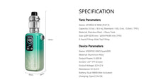 Load image into Gallery viewer, VOOPOO VINCI Spark220 Box Mod Kit with Uforce-X Tank 6.5ml (preorder)